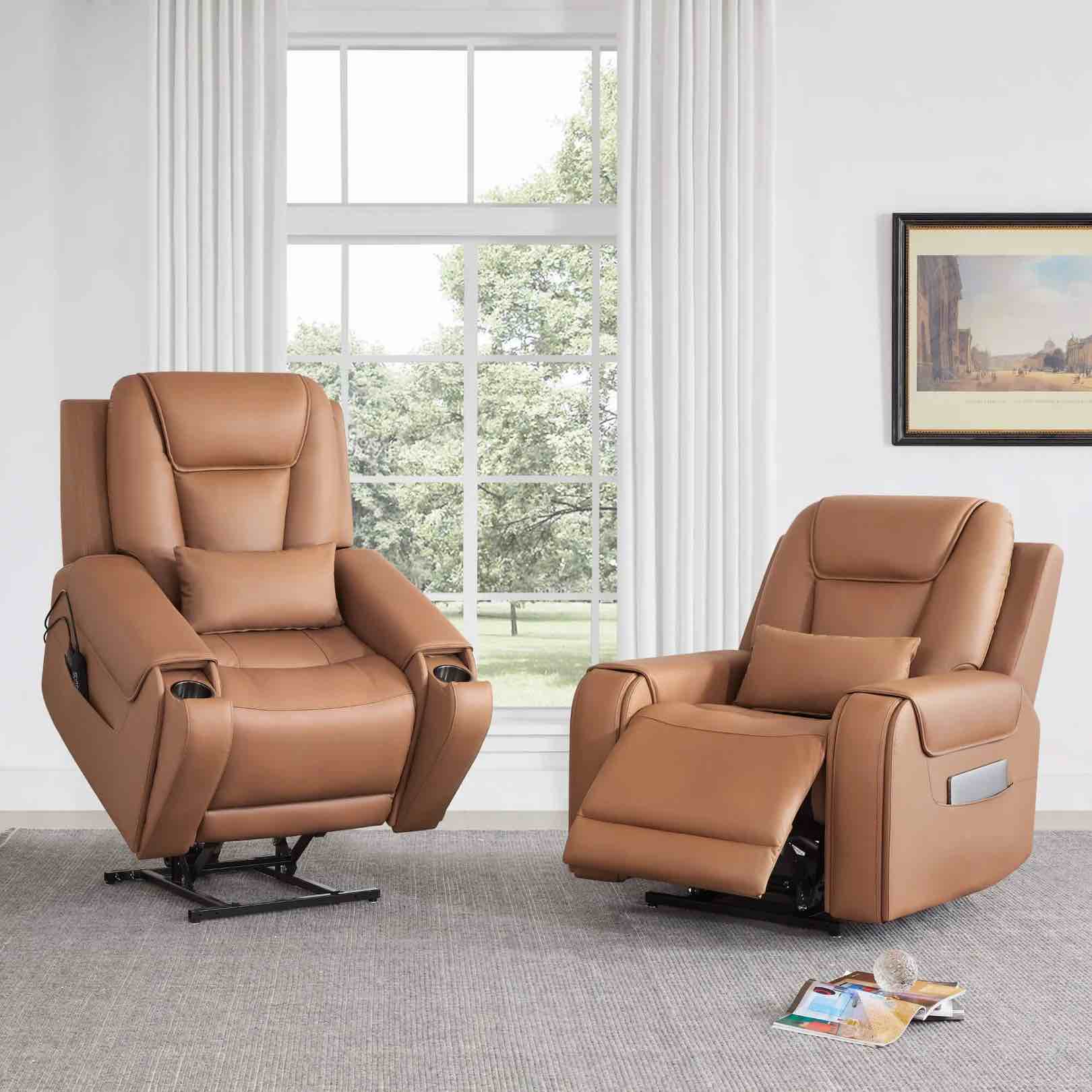 Davin Power Lift Assist Infinite Position Recliner