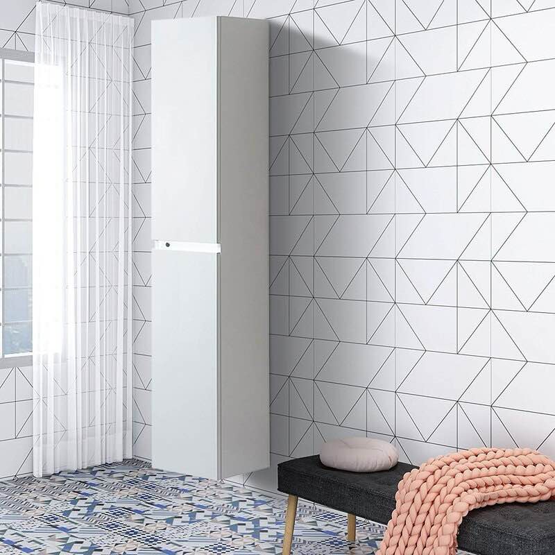 Urquhart LED 16" W x 63" H Wall Mounted Cabinet