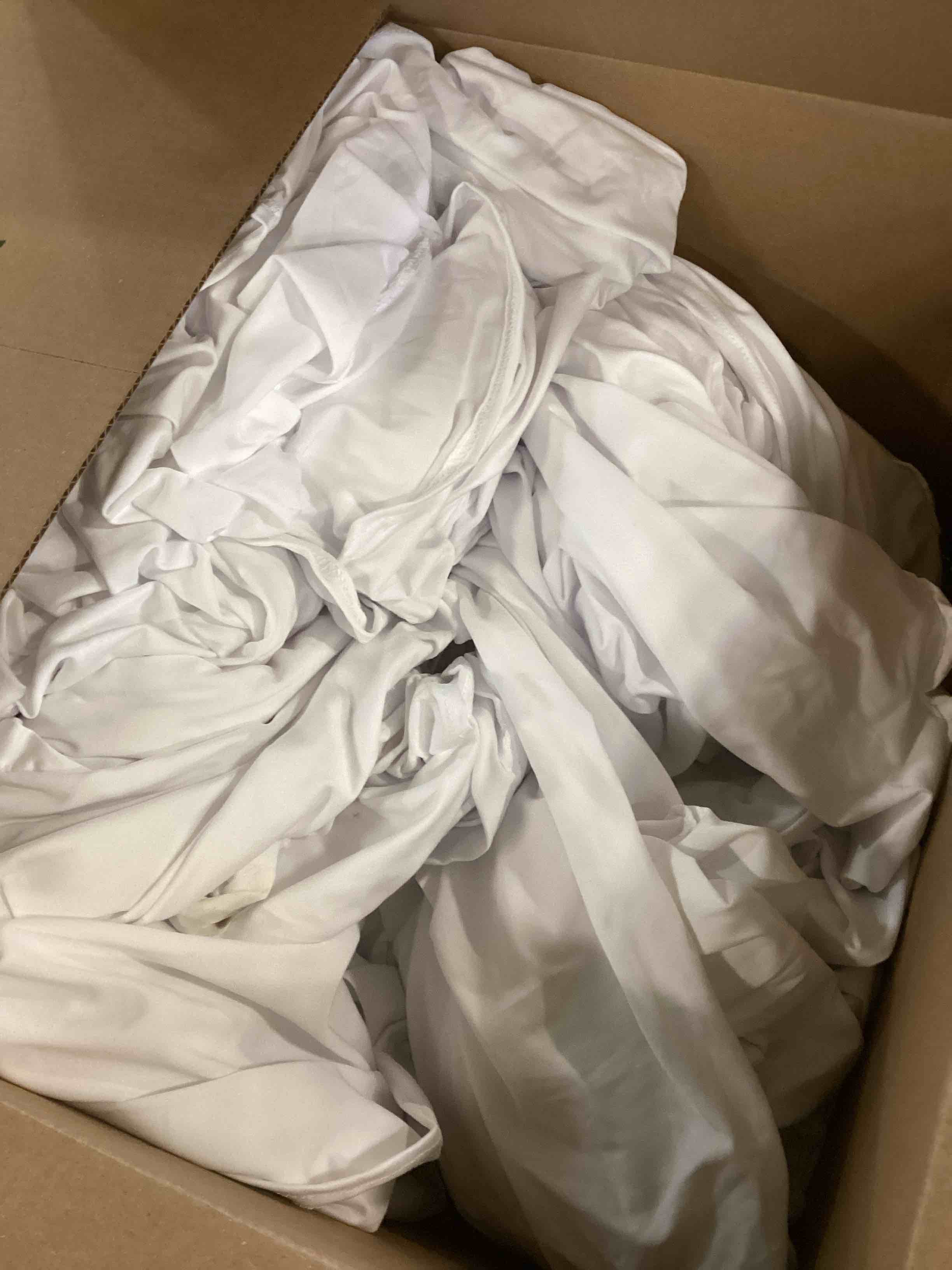 50 Pack Wedding Folding Chair Covers White Spandex Chair Covers Fitted