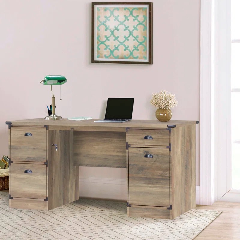 Philo 61.4'' W Rectangle Executive Desk