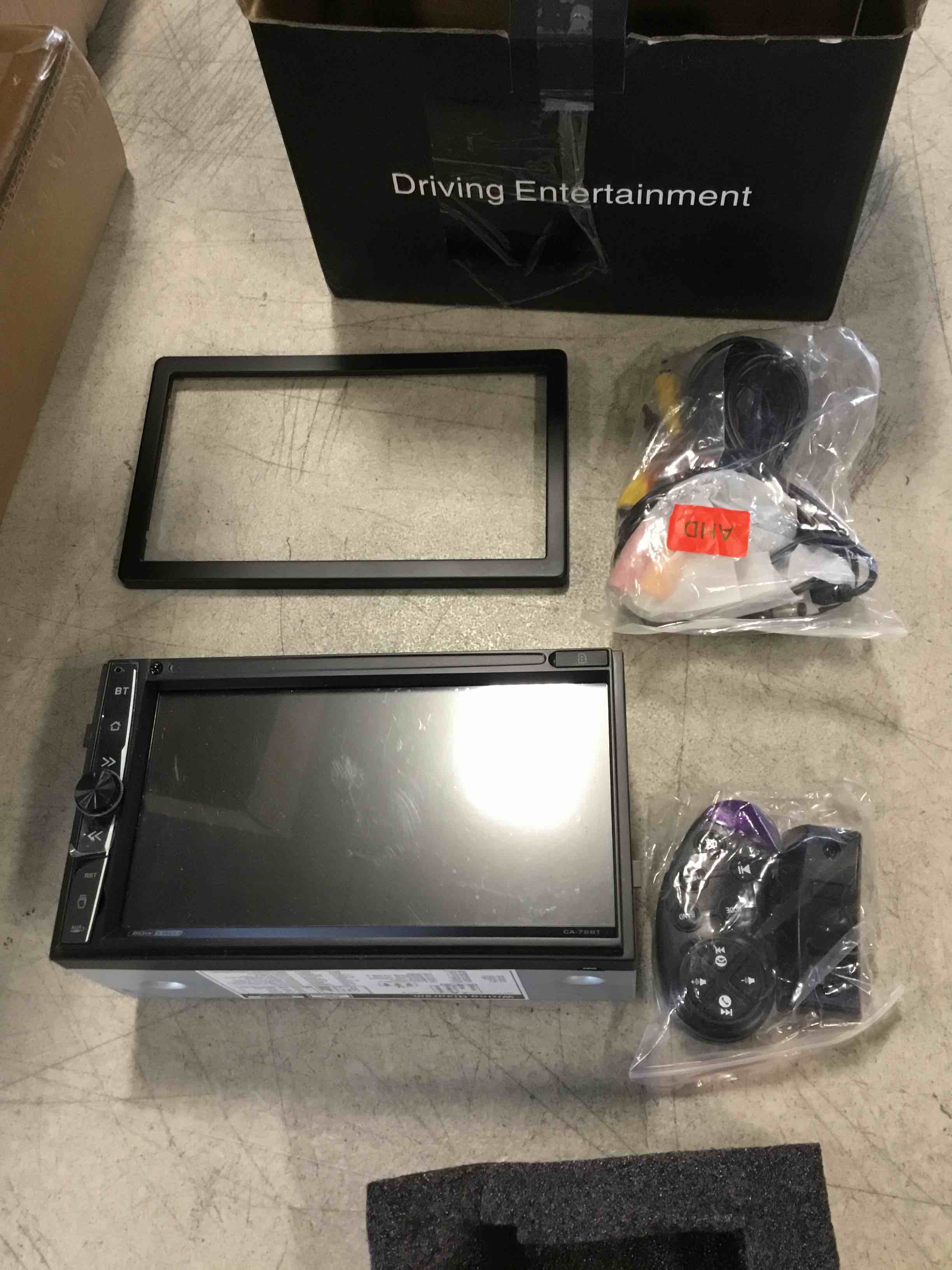 Double Din Stereo camera phone charger 
