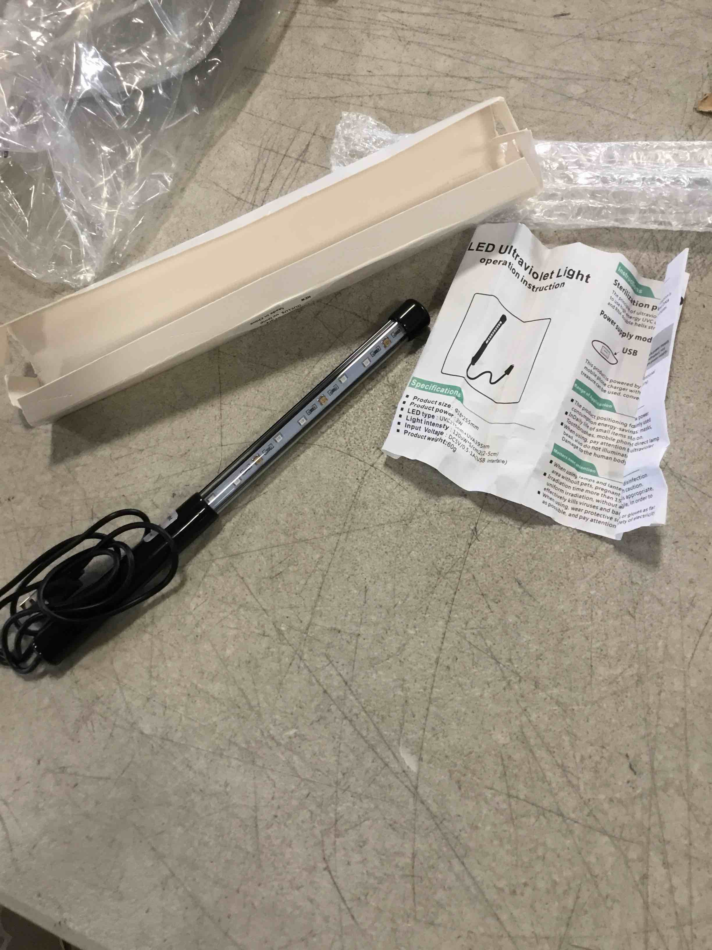 LED ULTRAVIOLET LIGHT 