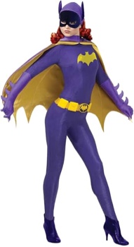 Rubie's Costume Grand Heritage Batgirl Classic TV Batman Circa 1966 Costume Small Purple/Gold