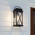 Quoizel Saint Elias 1-Light 14.25-in H Matte Black Outdoor Wall Light