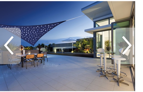 The LED Starry Night Sunshade (Triangle)