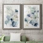Indigo Ginkgo I Premium Framed Print - Ready To Hang