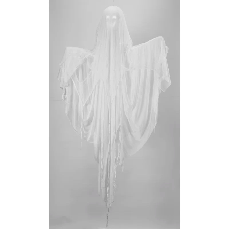 Animated Hanging Halloween Ghost Lighted Display