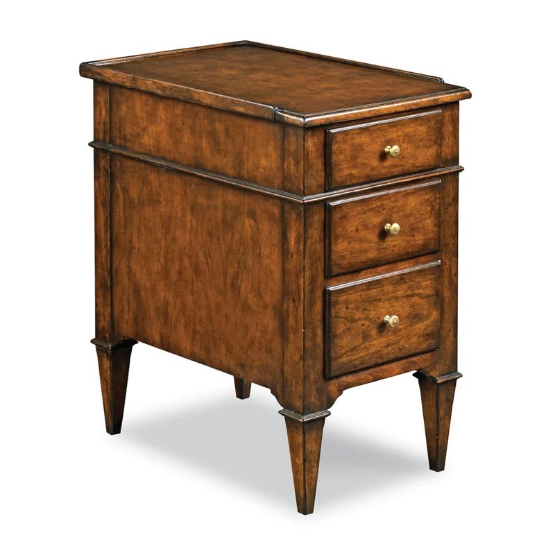 Marseille Tray Top End Table with Storage