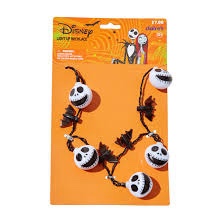 DISNEY JACK LIGHT UP NECKLACE PACK 4