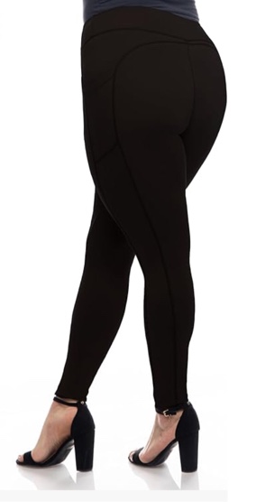 one Size, SATINA High Waisted Leggings for Women - Comfortable and Stretchy in Versatile Sizes and Colors