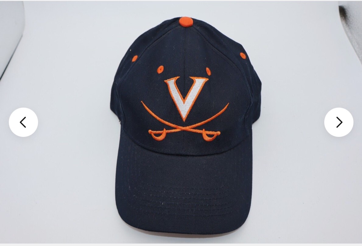 Lot of 144 Baseball Caps Cavaliers blue