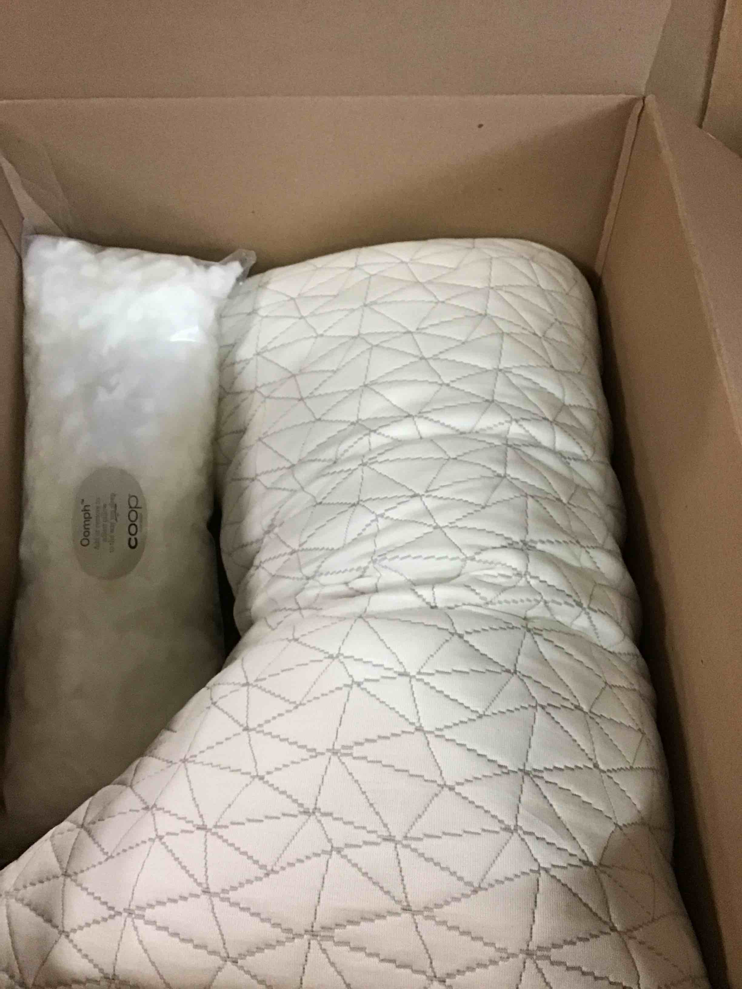 Coop Home Goods Original Adjustable Pillow, King Size Bed Pillows for Sleeping, Cross Cut Memory Foam Pillows - Medium Firm Back, Stomach and Side Sleeper Pillow, CertiPUR-US/GREENGUARD Gold