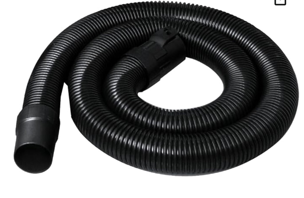 Vacmaster V2H7 7 ft Hose w/ Adapters for Use With 2.5" Wet/Dry Vacuum Hose Systems