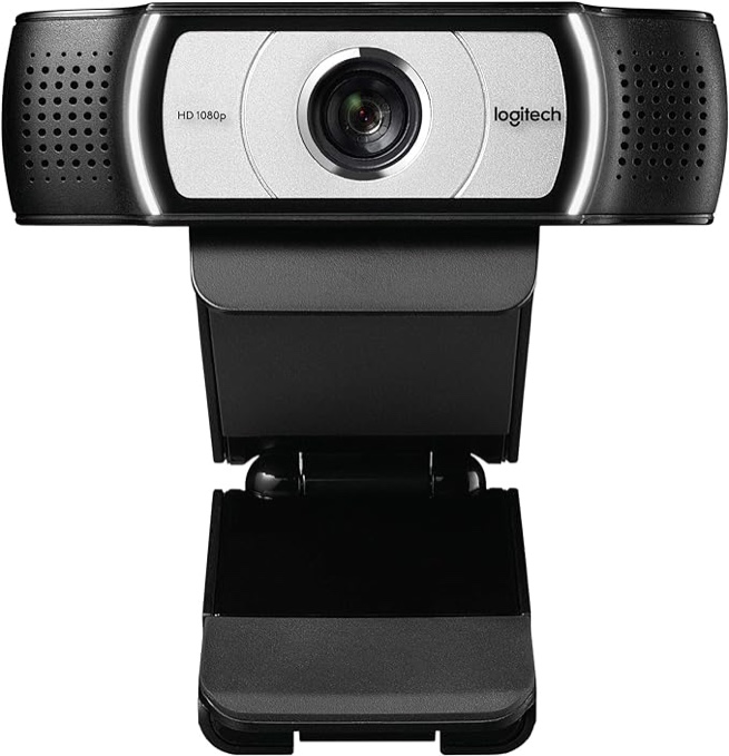 Logitech C930e 1080P HD Video Webcam - 90-Degree Extended View, Microsoft Lync 2013 and Skype Certified - Black