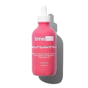 Timeless Skin Care Matrixyl Synthe’6 Serum - 4 oz - Prevent Visible Aging, Repair Damage, Improve Skin Firmness & Boost Hydration - Includes Hyaluronic Acid - Best for Normal, Dry & Mature Skin