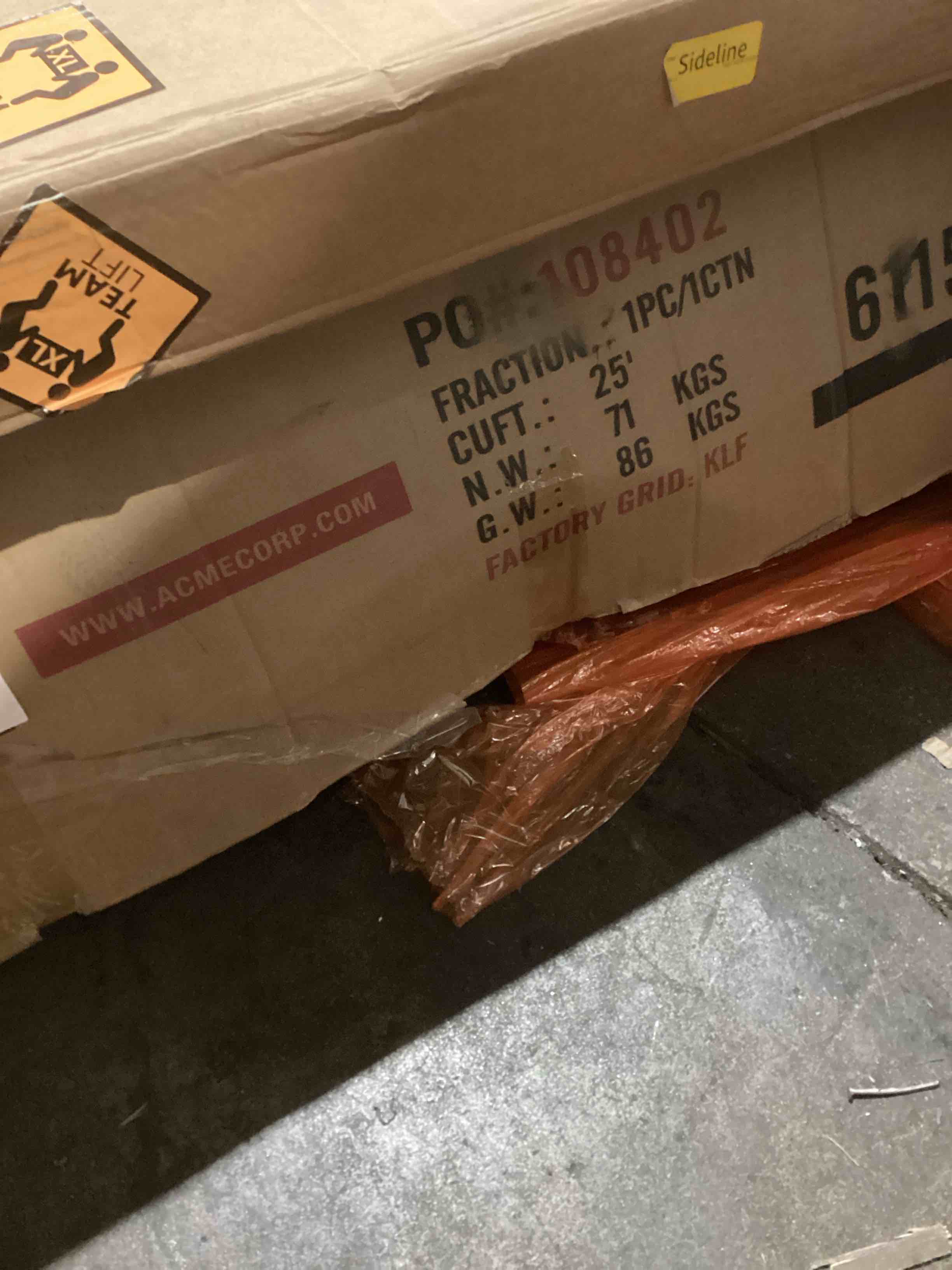 acme corp counter height table