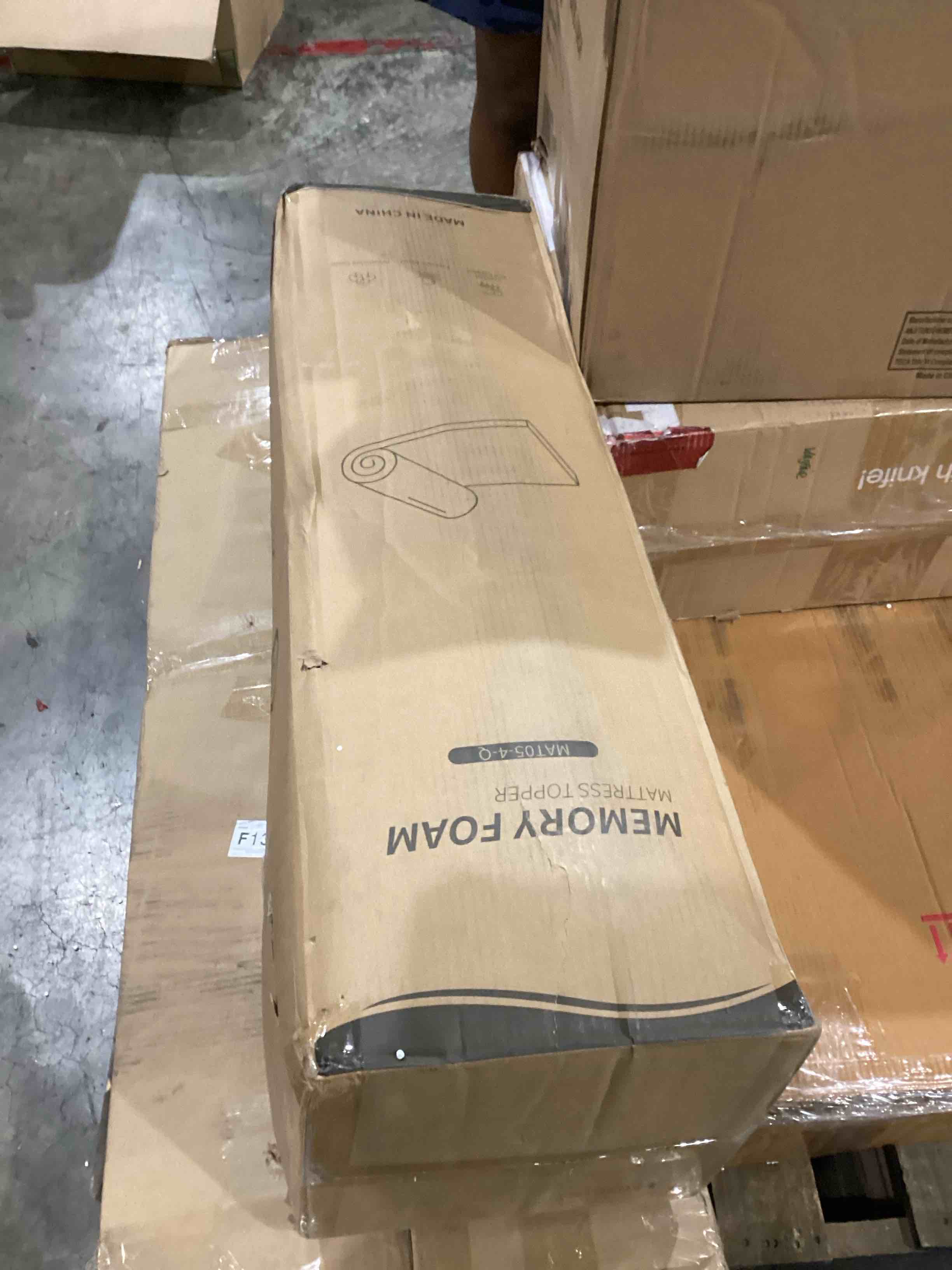 queen memory foam topper