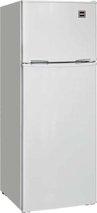 Refrigerator/ Freezer 2 Door 7.5 cu. ft  white fridge apartment size