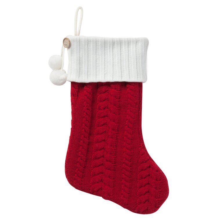 Cable-Knit Personalized Stocking See More by The Holiday Aisle®