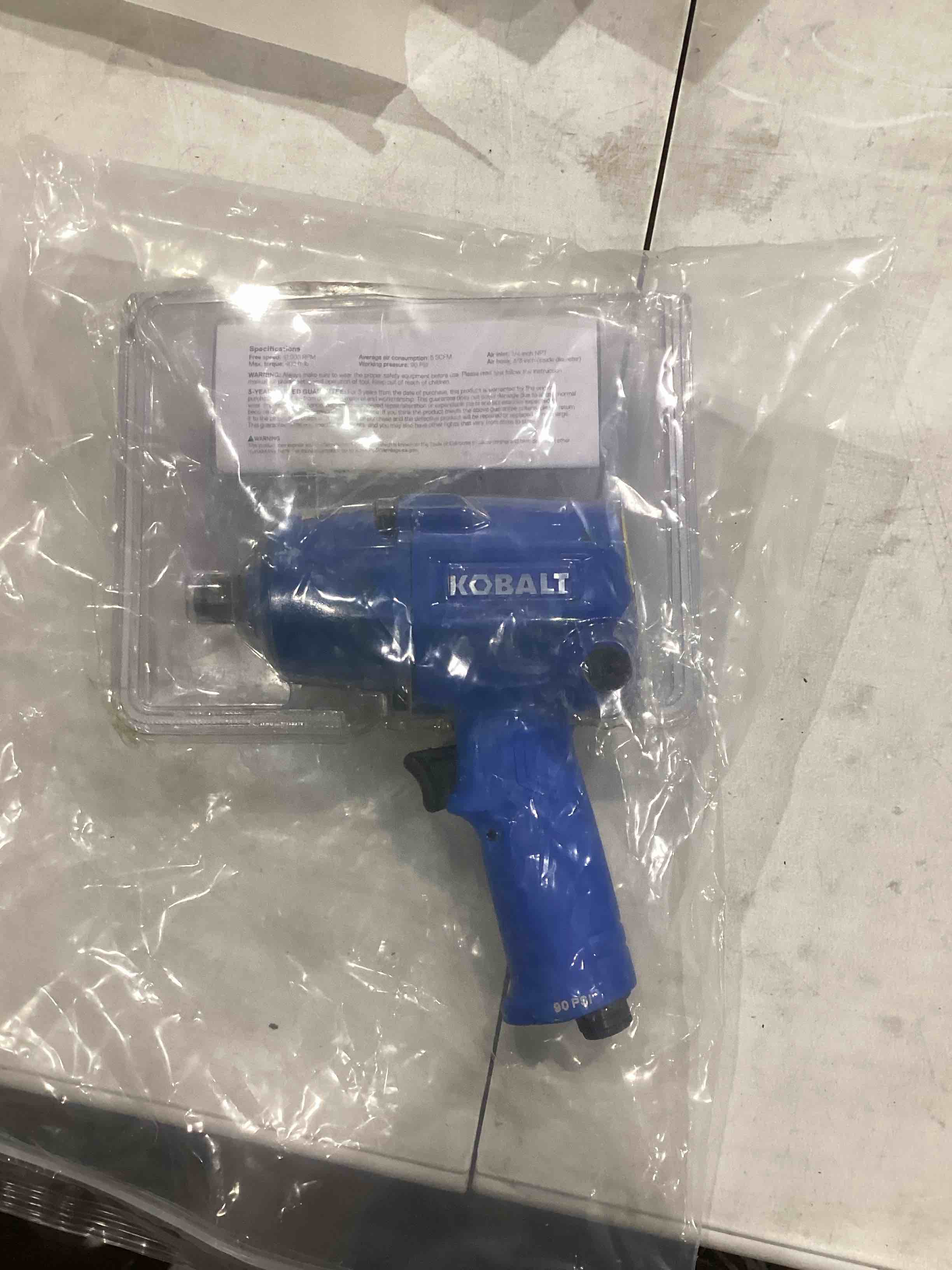 Kobalt SGY-Air227 Impact Wrench