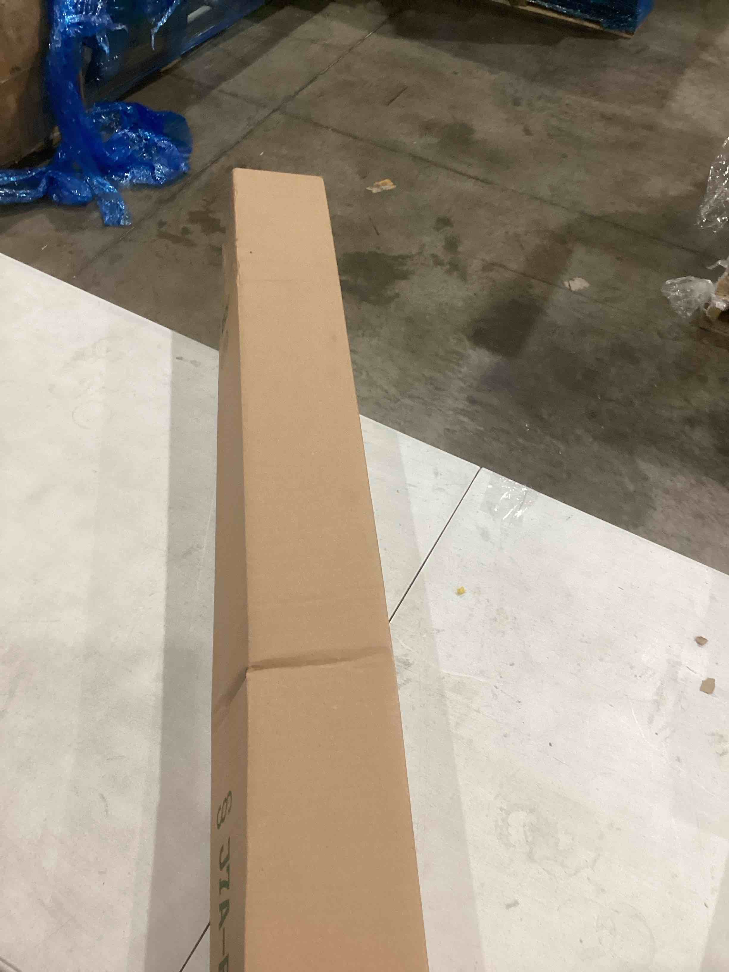 Cordless Room Darkening Mini Blind - 35 Inch Width, 64 Inch Length, 1" Slat Size - Alabaster - Cordless GII Deluxe Sundown Horizontal Windows Blinds for Interior by Achim Home Decor