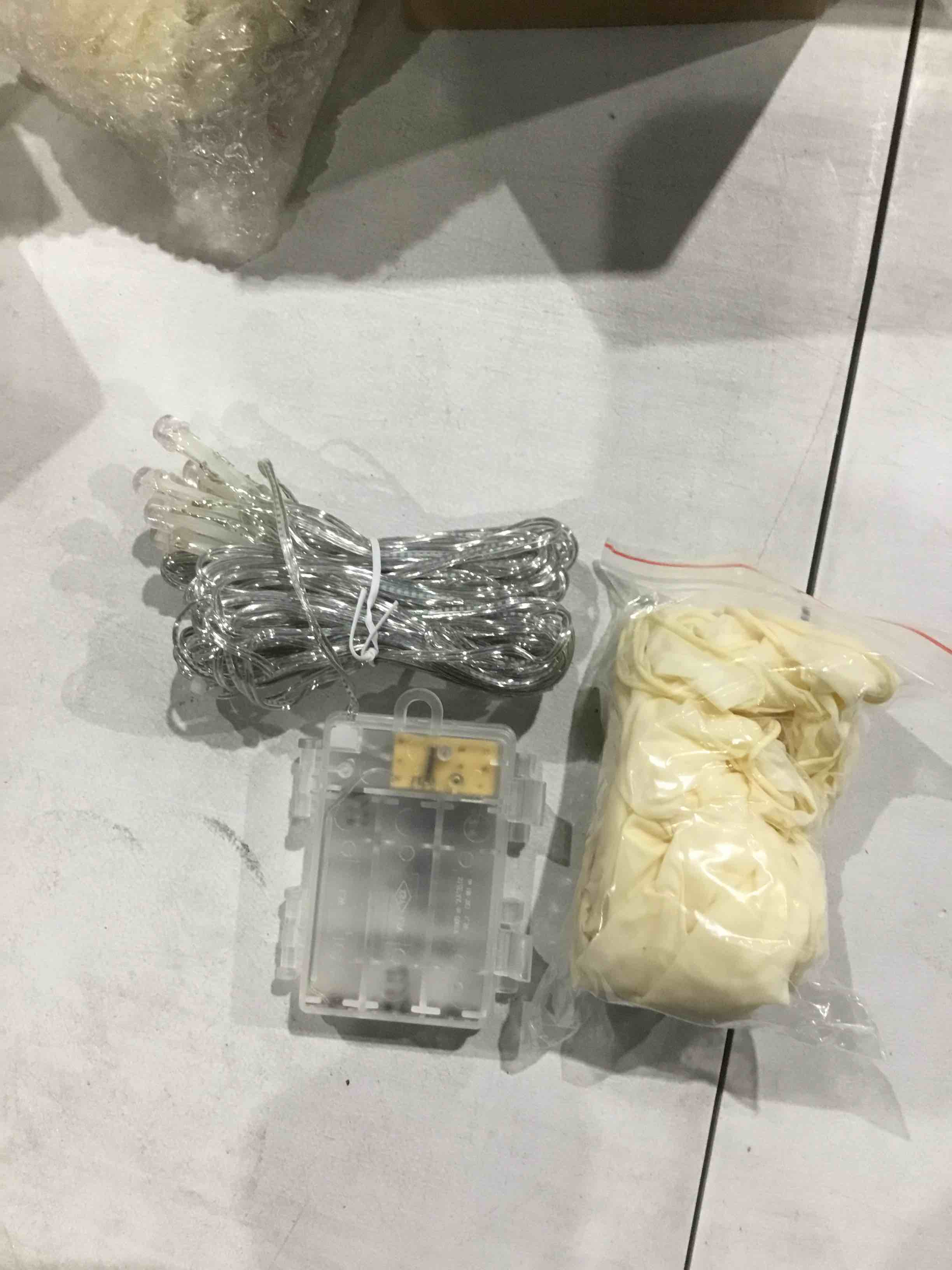 [8 Modes & Timer] 8Pcs Halloween Decorations Outdoor Halloween String Lights with Hand Hanging Lights Outdoor Glowing Halloween Party Decorations with 8 Lighting Modes for Tree Garden Porch Yard,White