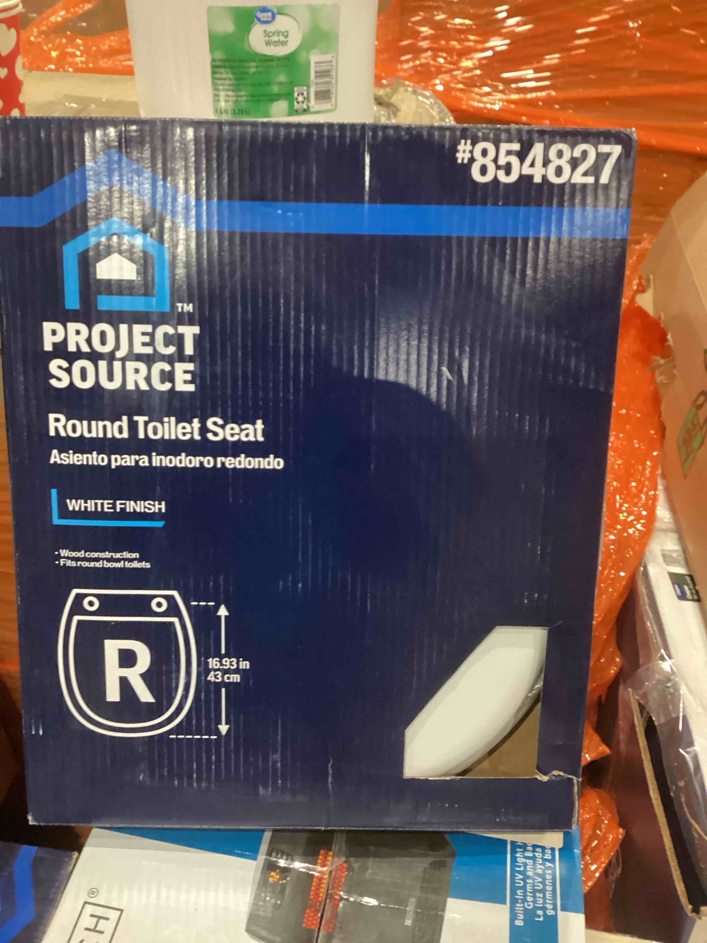 project source round toilet seat