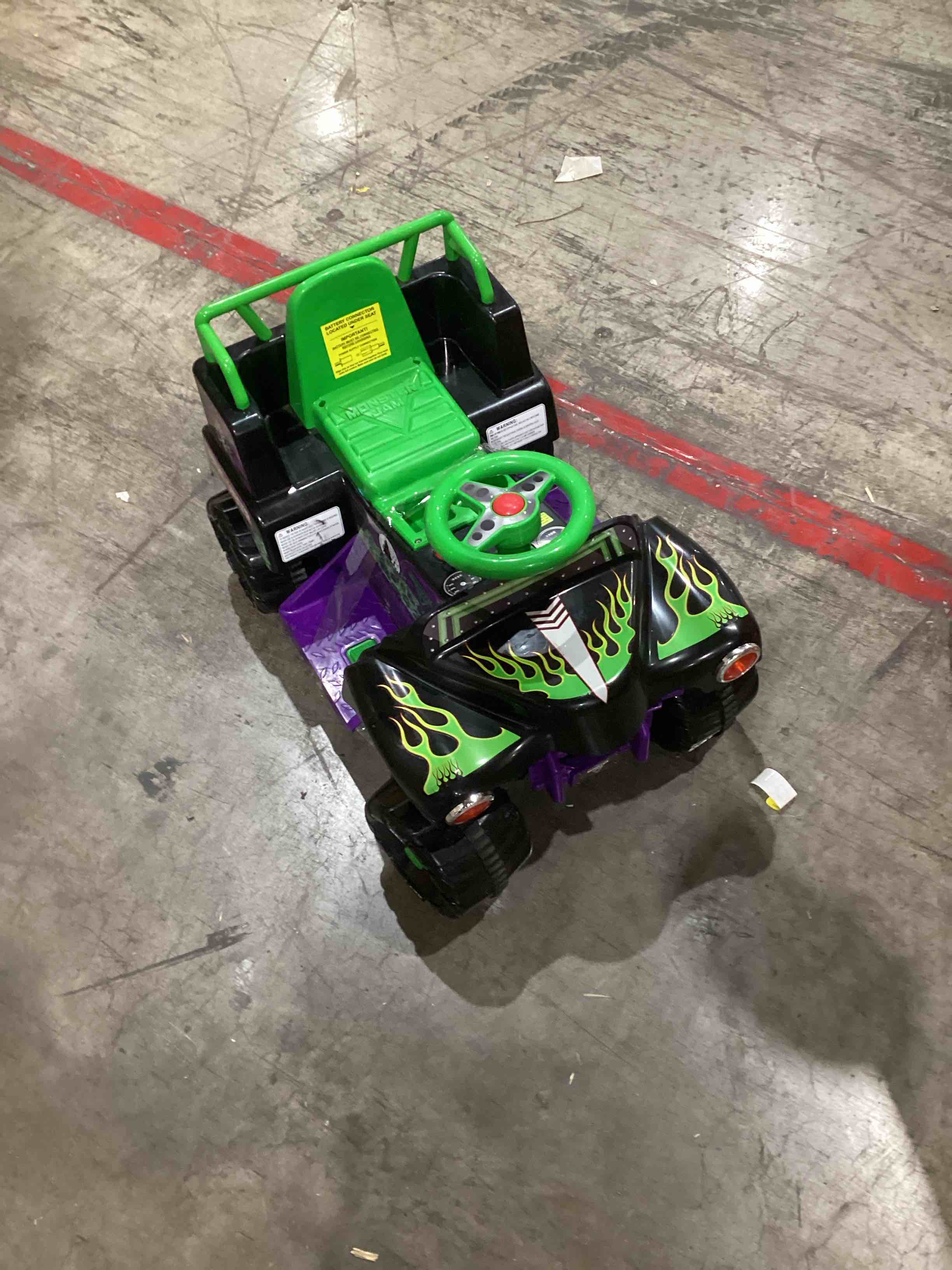 ride on toy the grave digger 6volt