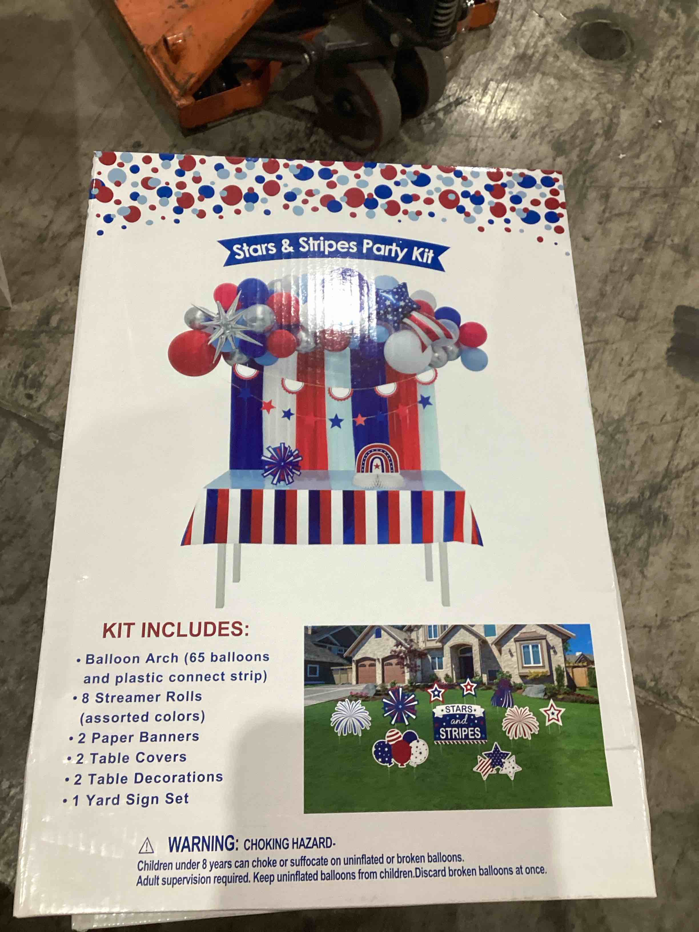 stars & stripes party kit