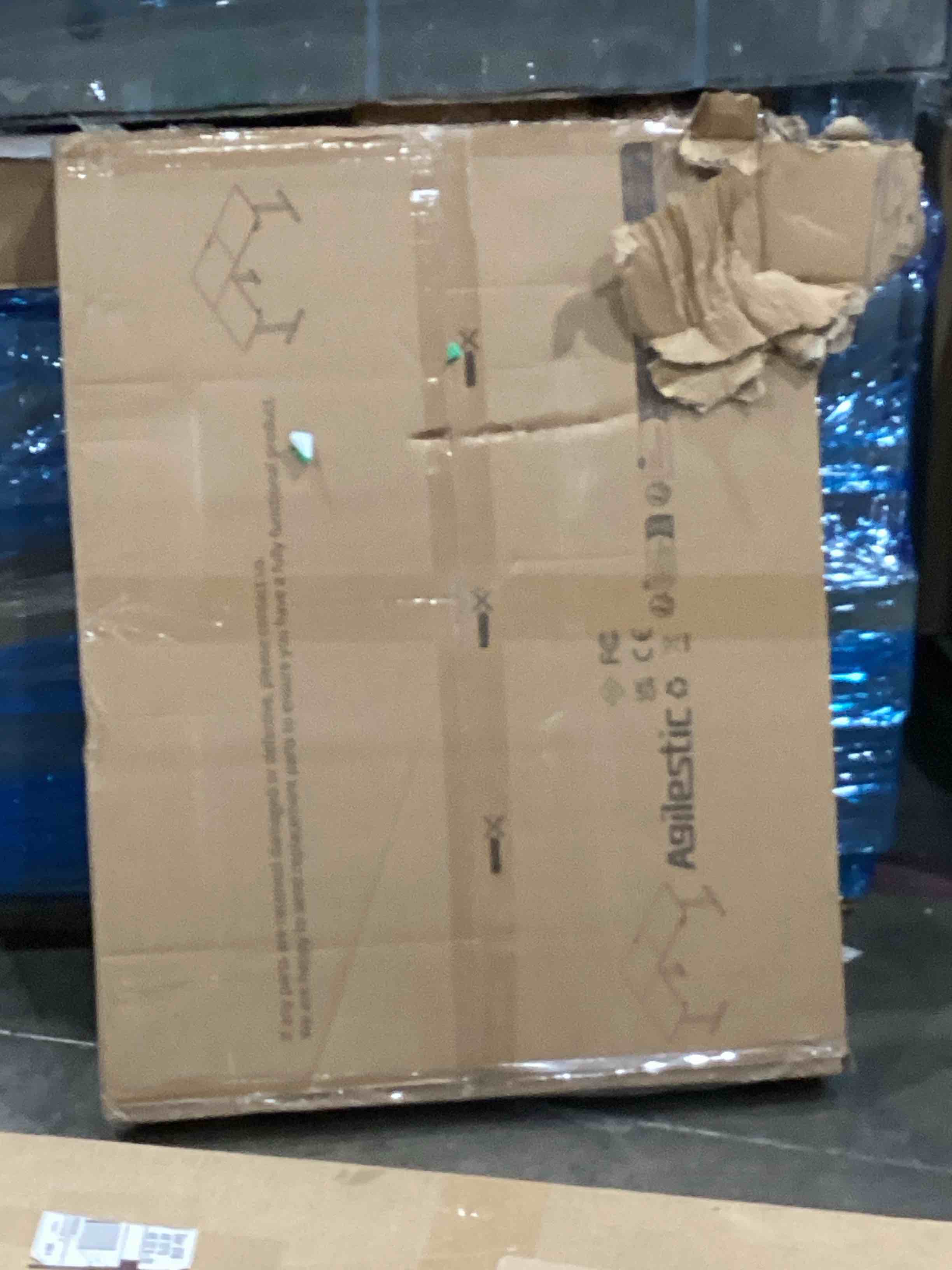 L Shaped Standing Desk Adjustable Height, Electric Corner Standing Desk, 63 x 55 inch Sit Stand Computer Table with Splice Board, Dark Wlalnut Dark Walnut 63 x 55 Inch