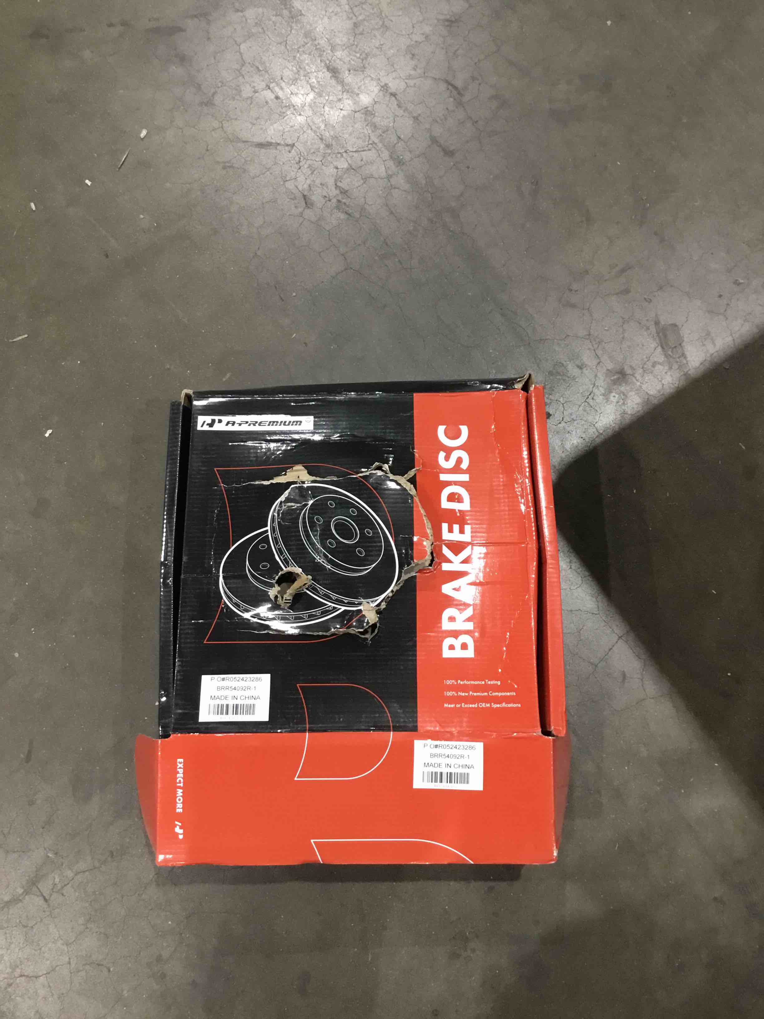 DuraGo BR54029 Disc Brake Rotor and Hub Assembly - Front