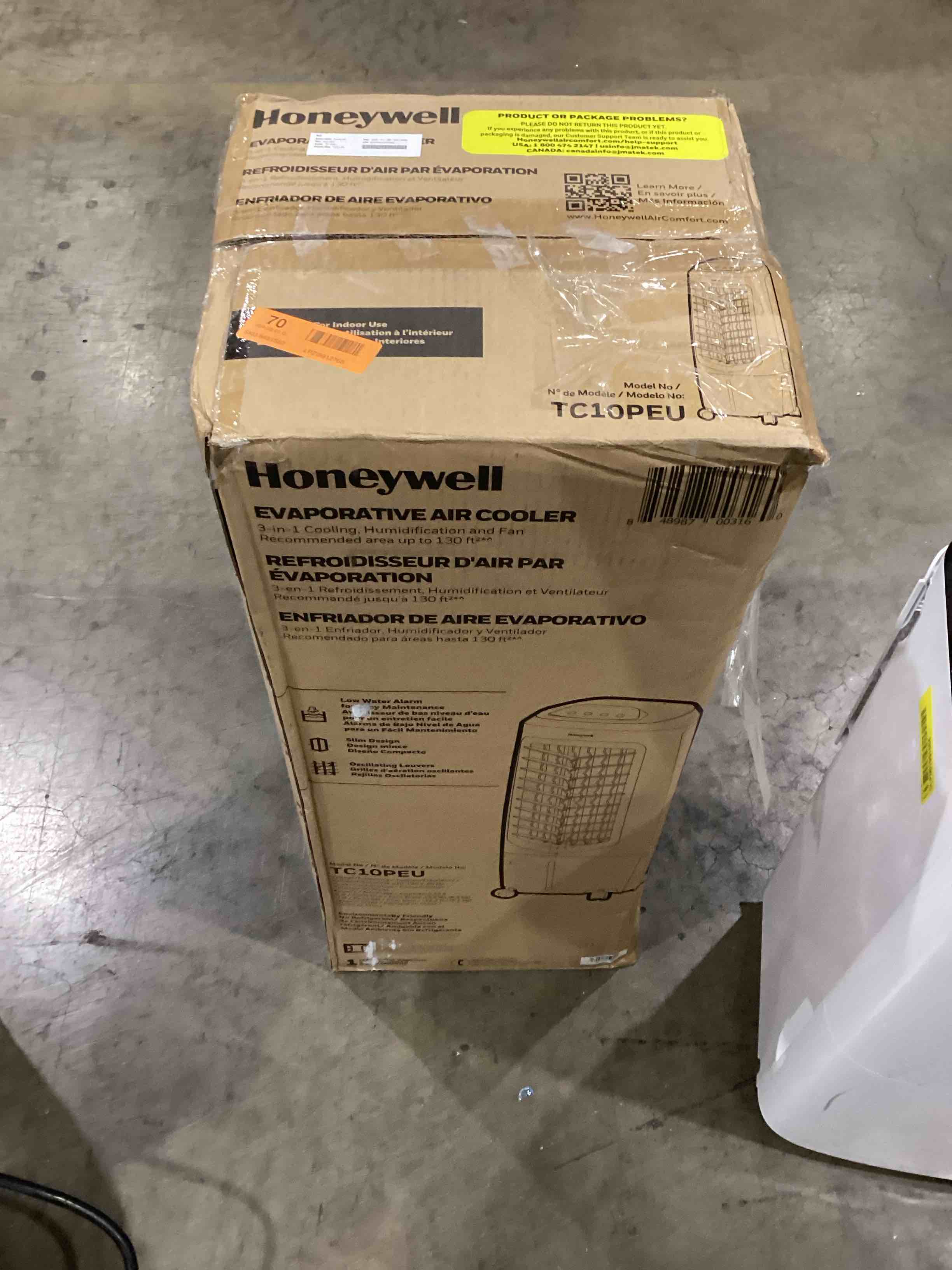 Honeywell evaporative air cooler