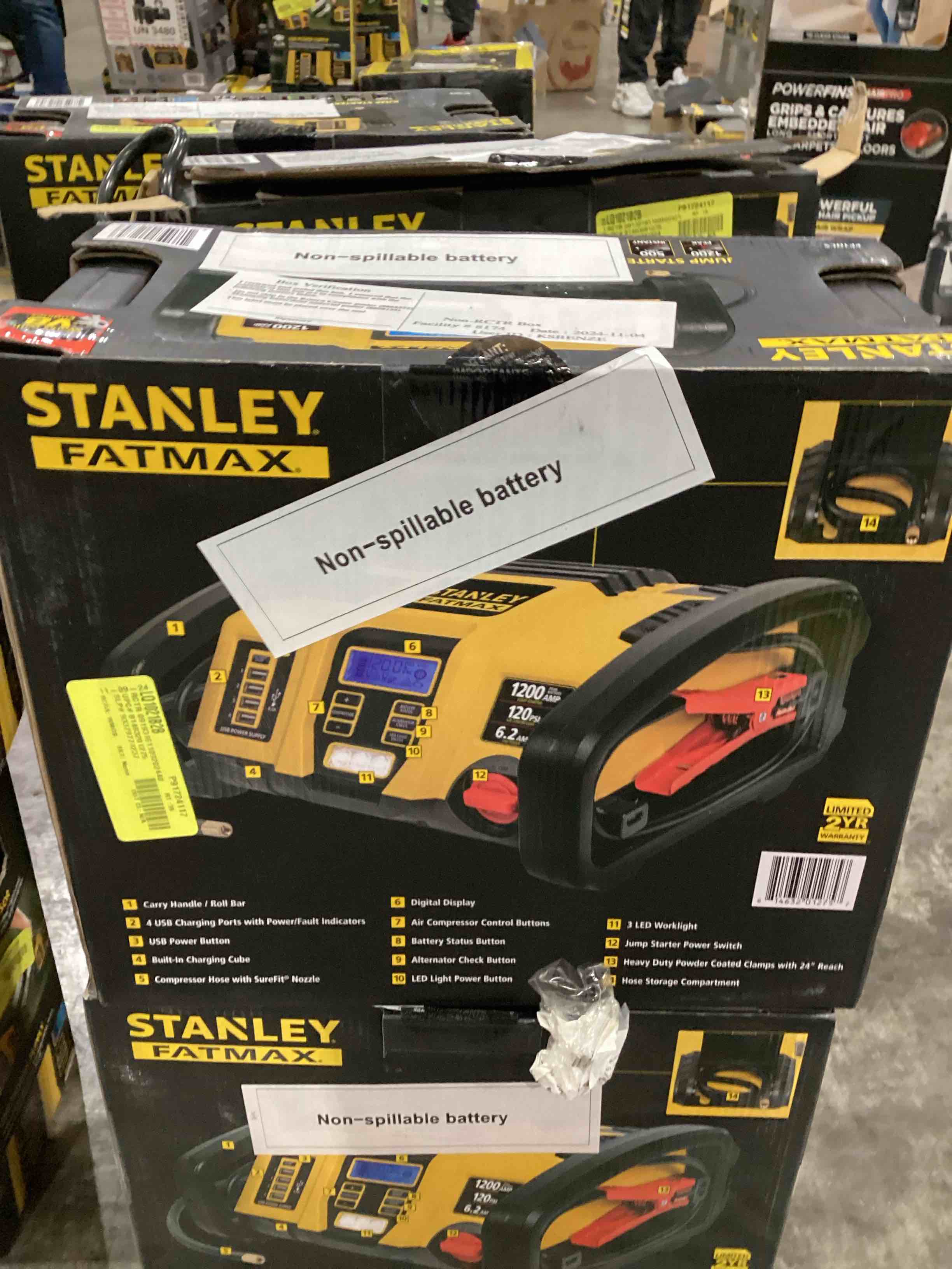 Stanley PP1DCS Fatmax 1000 Peak Amp Power Station