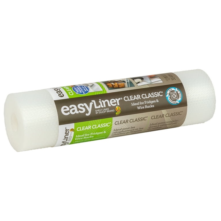 EasyLiner Clear Classic Shelf Liner, Clear, 12 in. x 20 ft. Roll