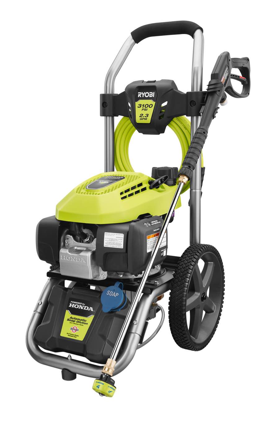 review 3100 PSI 2.3 GPM COLD WATER GAS PRESSURE WASHER