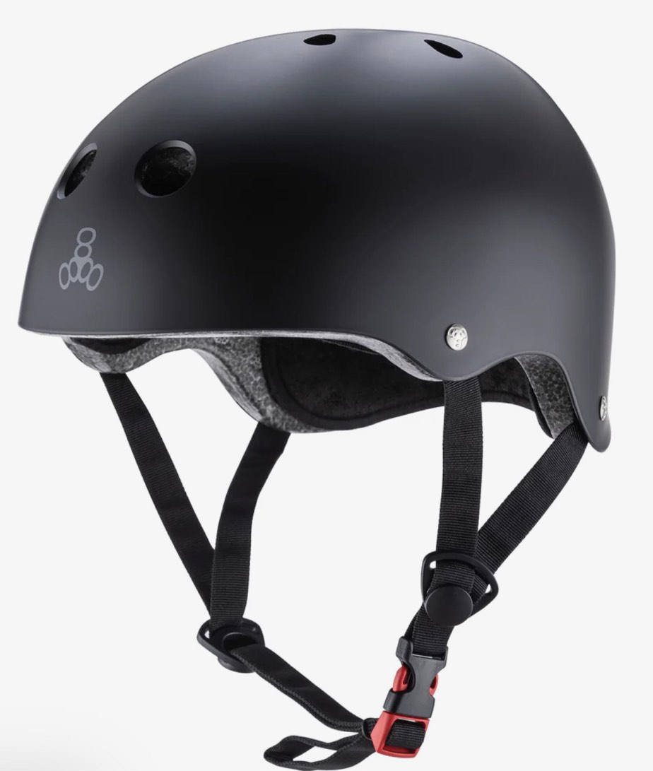 triple eight DUAL CERTIFIED MULTI-SPORTS HELMET SIZE XS black mate