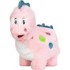 Light Autumn Dinosaur Plush Toy Set - Pink Mom