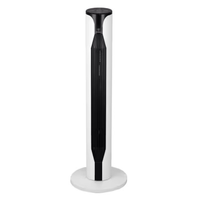Westinghouse 36-in 120-Volt 3-Speed Indoor White Oscillating Tower Fan with Remote