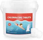 Super 1” Chlorinating Tablets ,Long- Lasting Sunligths Protection , more 45 Piece Tablets, 2lbs.