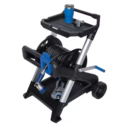 Kobalt Aluminum 200-ft Cart Hose Reel