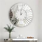 Jeni Round Glass Wall Clock