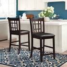 Guntersville Counter Height Extendable Pedestal Dining Table