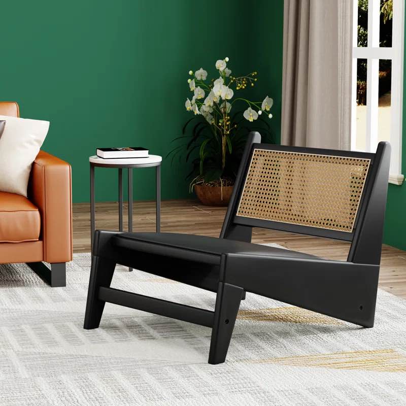 Landreth Faux Leather Side Chair