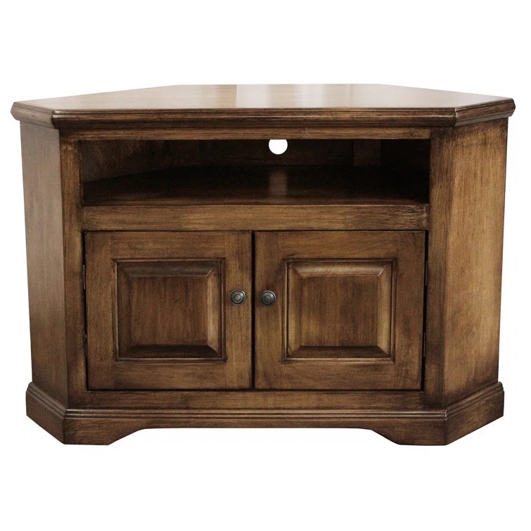Concord Cherry Boltongate Solid Wood Corner TV Stand for TVs up to 40"