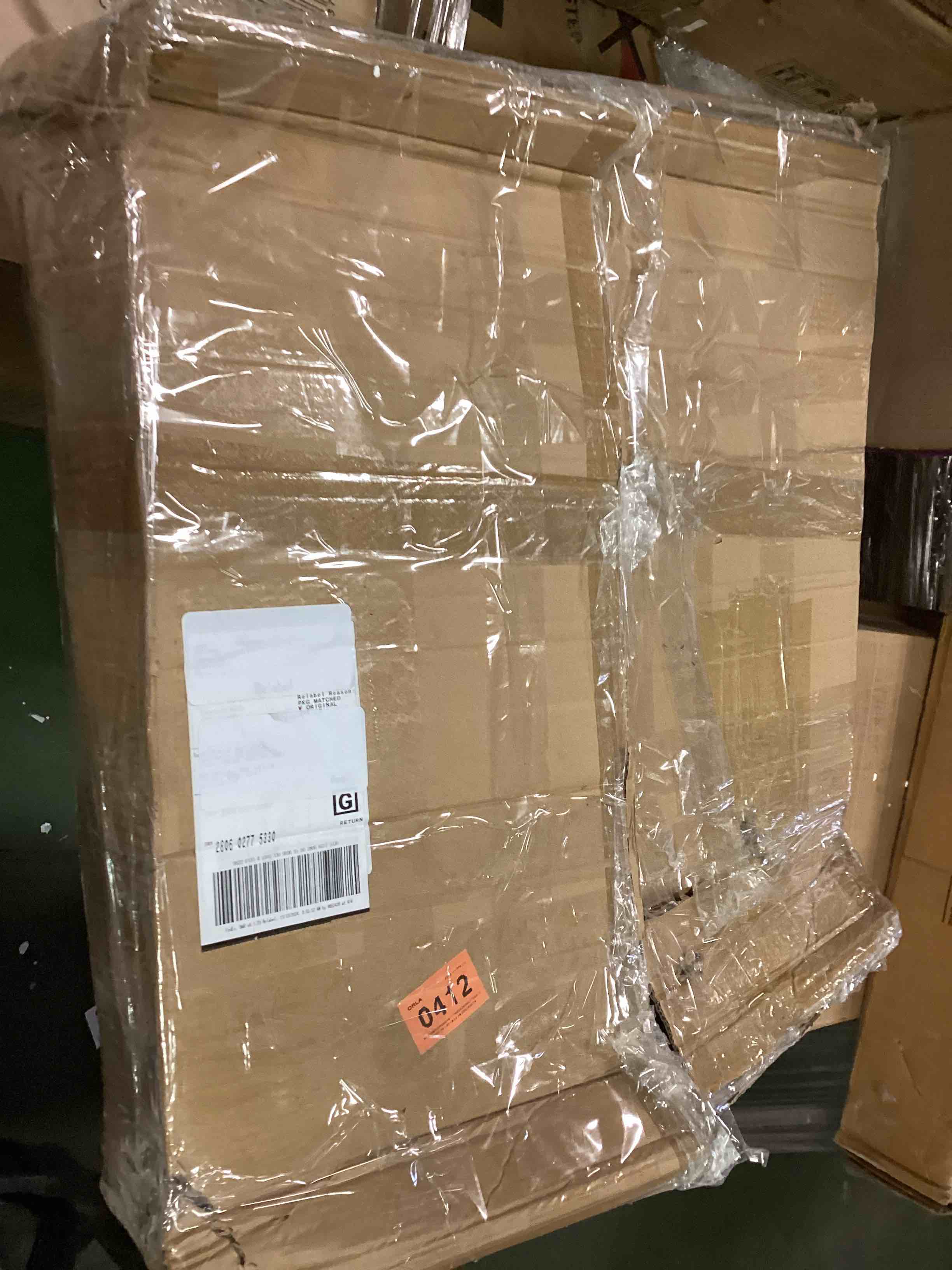 Condition photo showing As Is for Letara Freestanding Iron Coat Rack