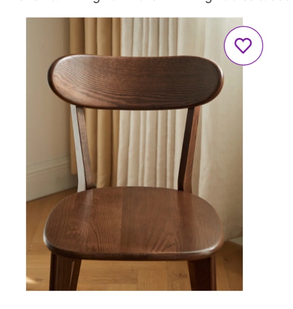 Babbette Solid Wood Side Chair Dining Chair