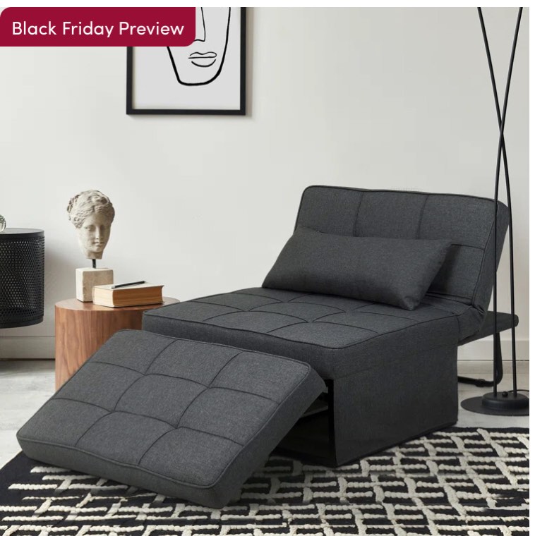 Chaliyah 73.23" Upholstered Convertible Sleeper Sofa