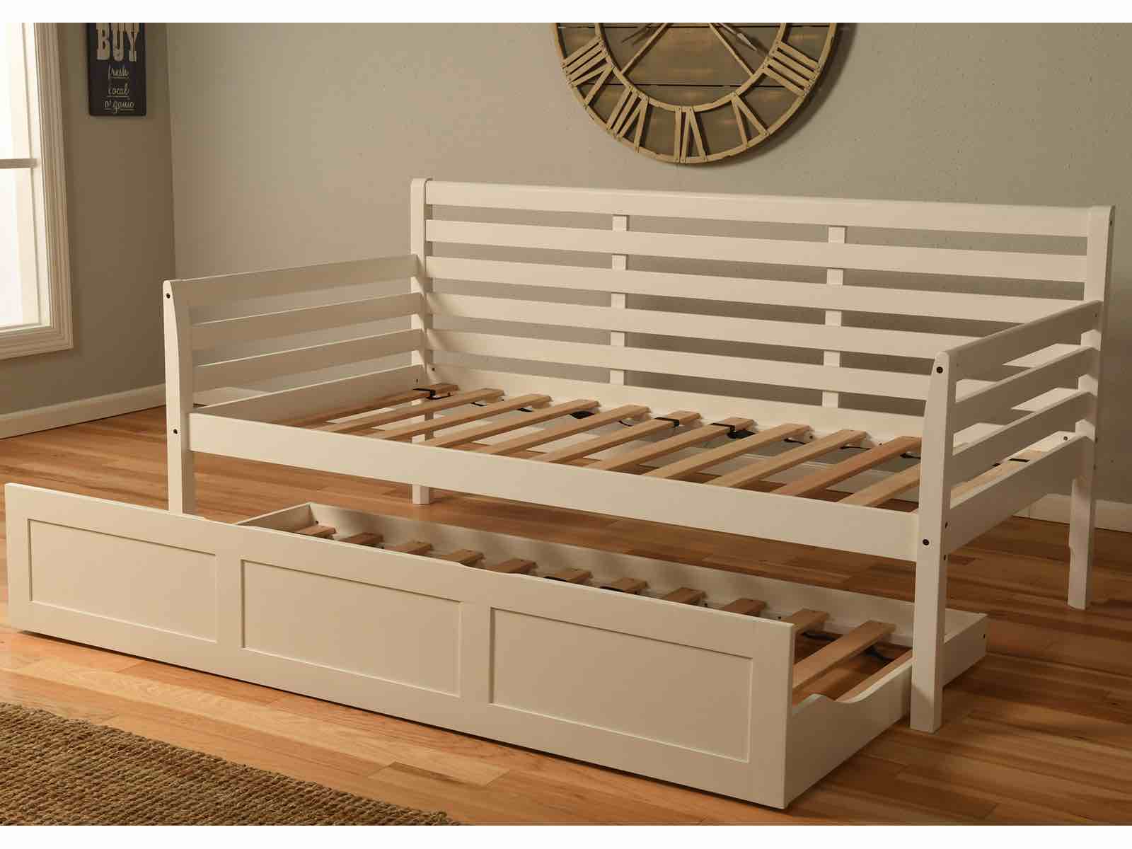 incomplete))) Home Square 3-Piece Set with 2 Fabric Daybed Mattresses and Daybed