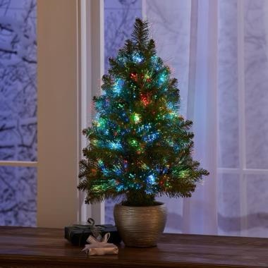 The Fiber Optic Light Show Tree