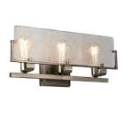 allen + roth Aria 22-Inches 3 -Light Bronze Modern/contemporary Vanity light